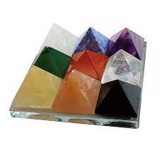 Crystal 9 Pyramid Grid