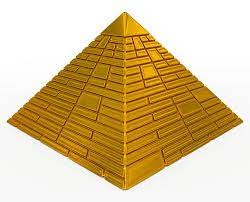 Metal Pyramid 4 No.
