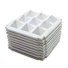Pyramid 7 X 7 White