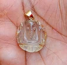Crystal Ganpati Pendent